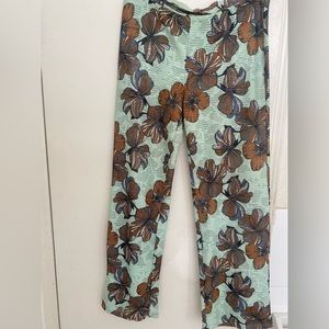 Zara floral pants